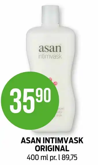 Kiwi Asan intimvask original tilbud