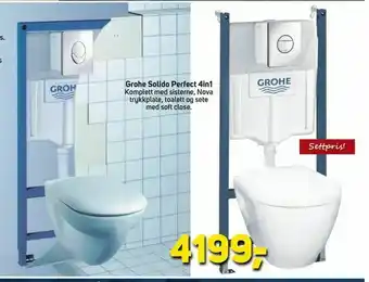 Megaflis Grohe Solido Perfect 4in1 tilbud