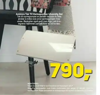 Megaflis Ambista Tak Til Varmepumper Utvendig Del tilbud