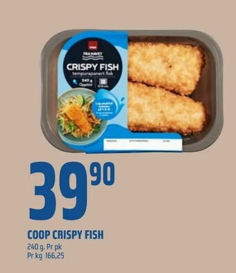 Coop Obs Coop crispy fish tilbud