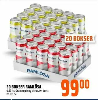 Coop Obs 20 bokser ramlösa tilbud