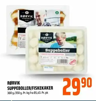 Coop Obs Rørvik suppeboller/fiskekaker tilbud