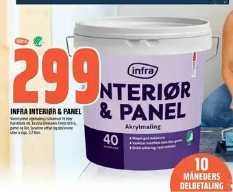 Coop Obs Infra interiør & panel tilbud