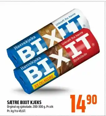 Coop Obs Sætre bixit kjeks tilbud