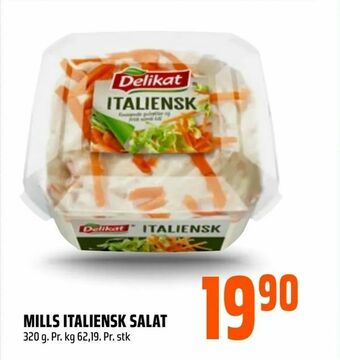 Coop Obs Mills italiensk salat tilbud