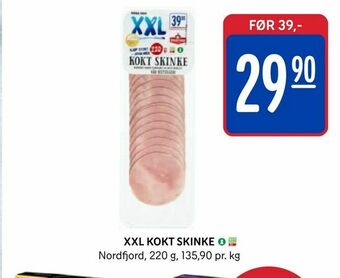 Rema 1000 Xxl kokt skinke tilbud