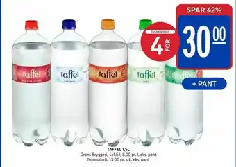 Rema 1000 Taffel 1,5l tilbud