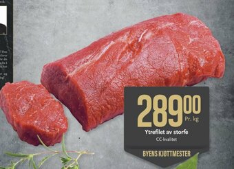 CC Mat Ytrefilet Av Storfe tilbud