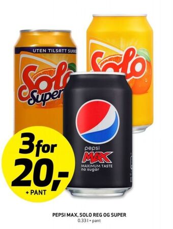 Bunnpris Solo brus tilbud