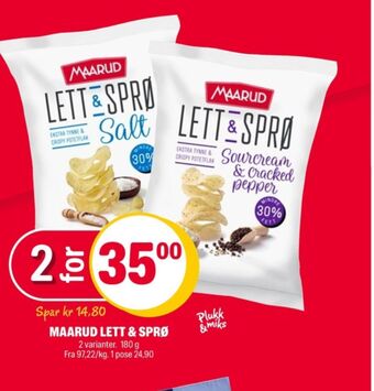 Coop Extra Maarud chips tilbud