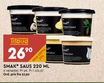 Coop Mega Smak saus tilbud