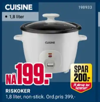 Europris Cuisine riskoker tilbud