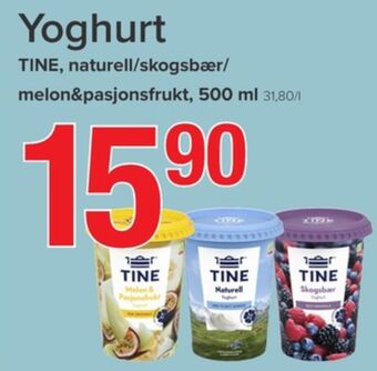 Spar Tine yoghurt tilbud
