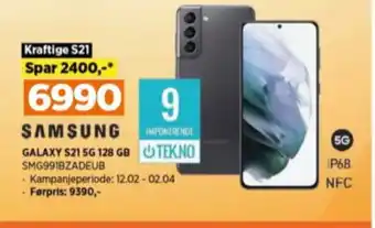 POWER Samsung galaxy s21 mobiltelefon tilbud
