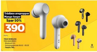 POWER Feel nanobuds headset tilbud