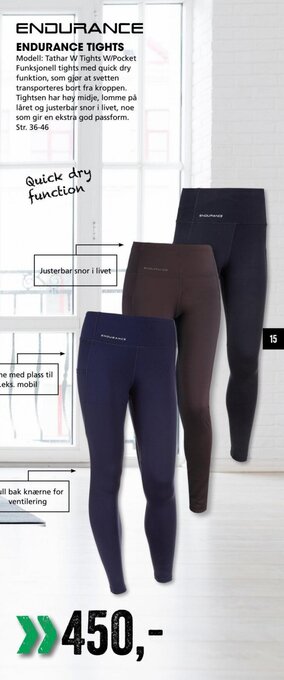 Sport Outlet Endurance Tights tilbud