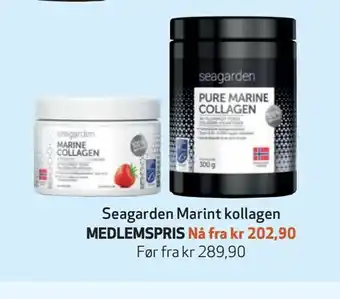 Apotek 1 Seagarden Marint kollagen tilbud