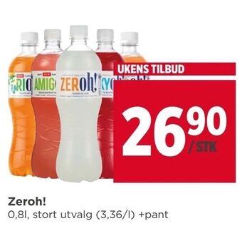 Meny Zeroh! tilbud