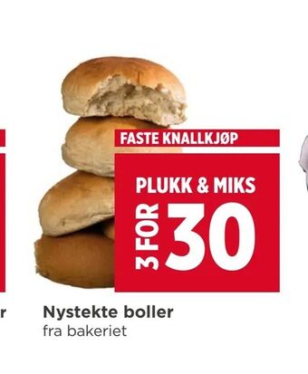 Meny Nystekte boller tilbud