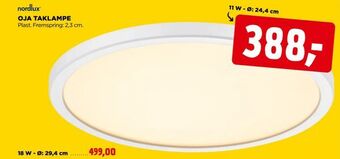 jem & fix Oja taklampe tilbud