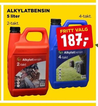 jem & fix Alkylatbensin tilbud