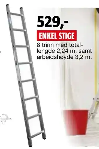 Bauhaus Enkel stige tilbud