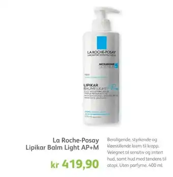 La Roche-Posay Lipikar Balm Light AP+M