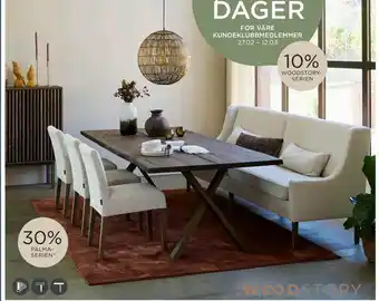 Møbelringen Woodstory spisebord R216 tilbud