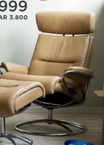 Møbelringen Stressless® Tokyo Original hvilestol med regulerbar nakkestøtte tilbud