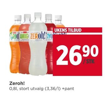 Meny Zeroh! tilbud