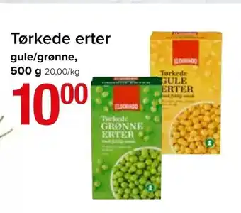 Spar Tørkede erter tilbud