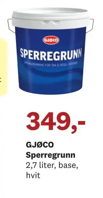 Sperregrunn Biltema () Sperregrunn Biltema