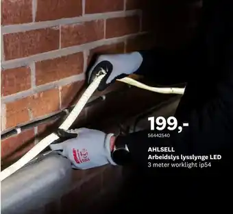 Bygger'n AHLSELL Arbeidslys lysslynge LED tilbud