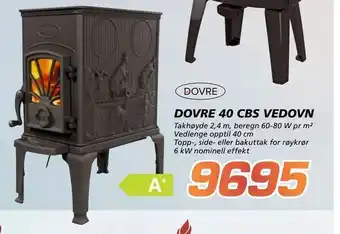 Coop Byggmix Dovre 40 cbs vedovn tilbud