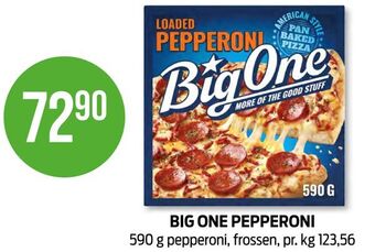 Kiwi Big one pepperoni tilbud