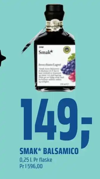 Coop Obs Smak* balsamico tilbud