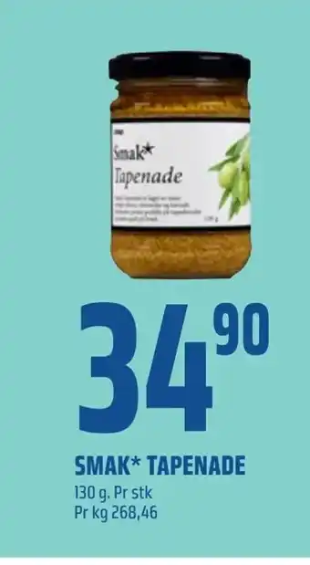 Coop Obs Smak* tapenade tilbud