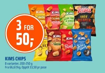 Coop Obs Kims chips tilbud