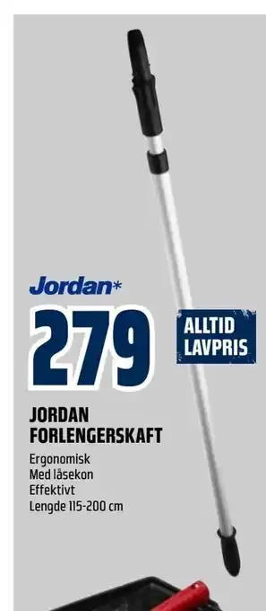 Obs Bygg Jordan forlengerskaft tilbud