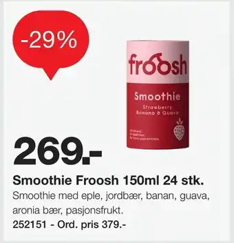 Smoothie Froosh 150ml 24 stk