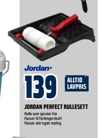 Obs Bygg JORDAN PERFECT RULLESETT tilbud