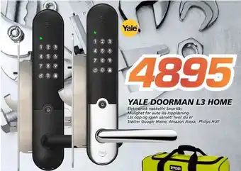 Coop Byggmix Yale doorman l3 home tilbud