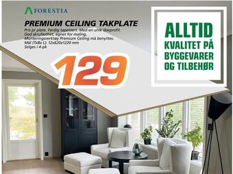 Coop Byggmix Premium ceiling takplate tilbud