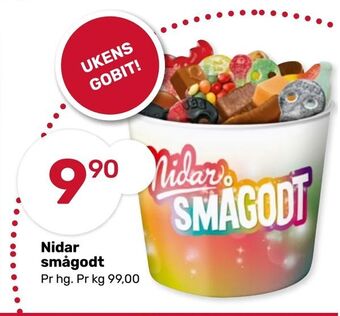 Coop Marked Nidar smågodt tilbud