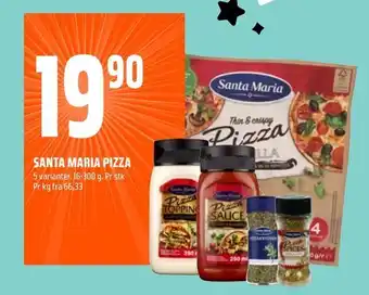 Coop Obs Santa maria pizza tilbud