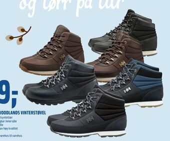 Coop Obs Helly hansen woodlands vinterstøvel tilbud