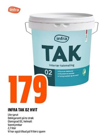 Obs Bygg Infra tak 02 hvit tilbud