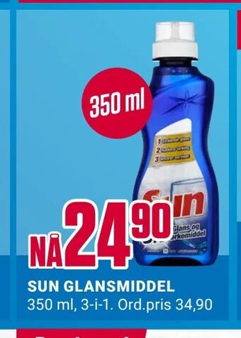 Europris Sun glansmiddel tilbud