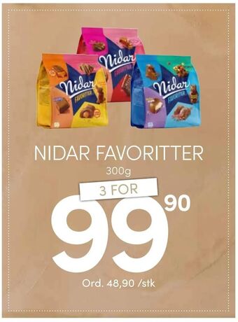 Nille Nidar favoritter tilbud