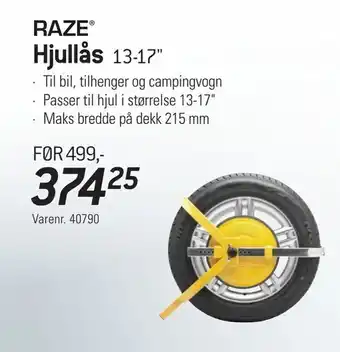 Thansen Hjullås tilbud